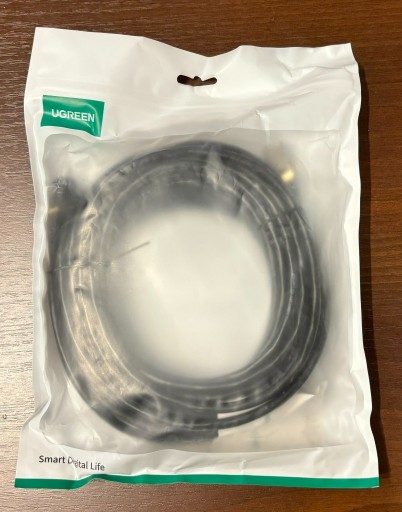 Zdjęcie oferty: Kabel sieciowy UGREEN RJ45, Cat.7, STP, 10m czarny