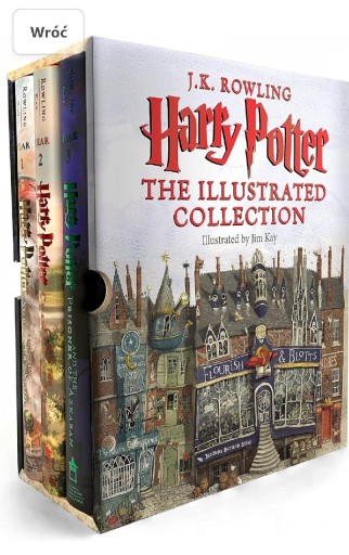 Zdjęcie oferty: Harry Potter: The Illustrated Collection (1-3)