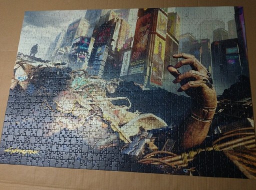 Zdjęcie oferty: Cyberpunk 2077 puzzle 1000szt.