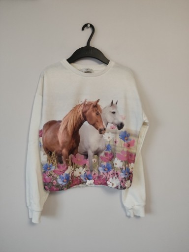 Zdjęcie oferty: Bluza z końmi C &A,r.158/164