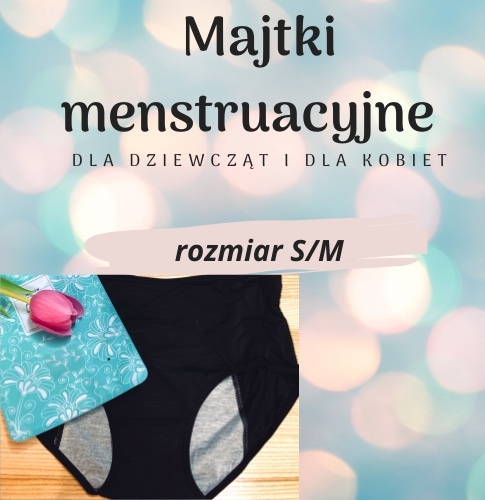 Zdjęcie oferty: Super Majtki- figi menstruacyjne 5 szt ( czarne) 