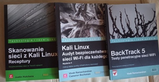 Zdjęcie oferty: Książki Kali Linux BackTrack 5 Skanowanie sieci z Kali Linux NOWE!