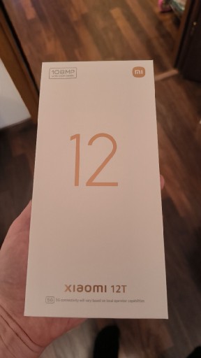 Zdjęcie oferty: Xiaomi 12T 5G 8/256 GB czarny zaplombowany