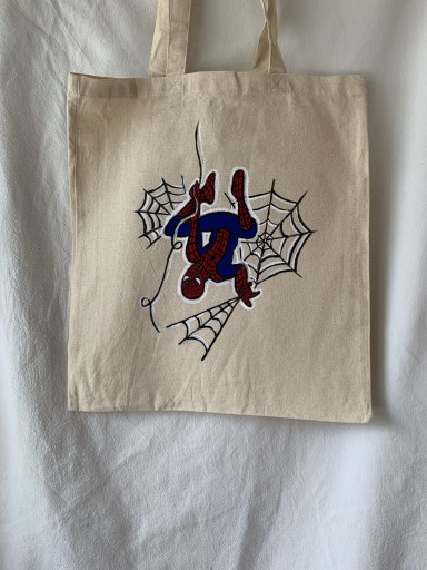 Zdjęcie oferty: Bawełniana torba ręcznie malowana
