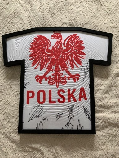 Zdjęcie oferty: Koszulka podpisy reprezentacji Polski
