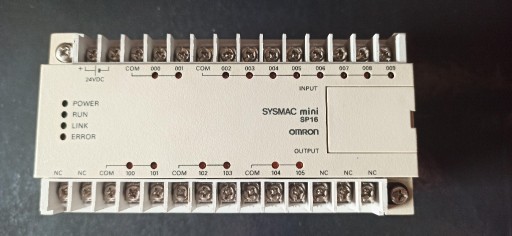 Zdjęcie oferty: Sterownik PLC SYSMAC mini SP16 OMRON