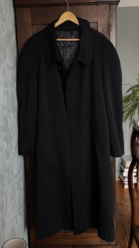 Zdjęcie oferty: Męski luksusowy płaszcz WEŁNA MERINO L/XL
