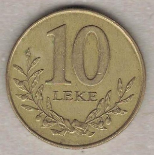 Zdjęcie oferty: Albania 10 leke leków 2000