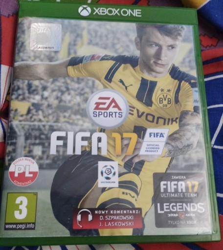 Zdjęcie oferty: Fifa 17 Xbox one 