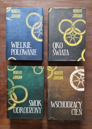 Zdjęcie oferty: Robert Jordan, Koło czasu T 1-4, Wielkie polowanie