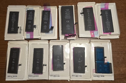 Zdjęcie oferty: 11x NOWA bateria Iphone 5 6 6S 6 Plus 7 8 X SE