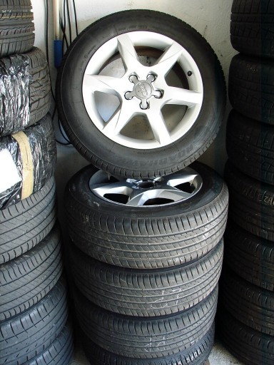 Zdjęcie oferty: Alufelgi 16'' Audi A3 A4 A6 Opony 205/60R16