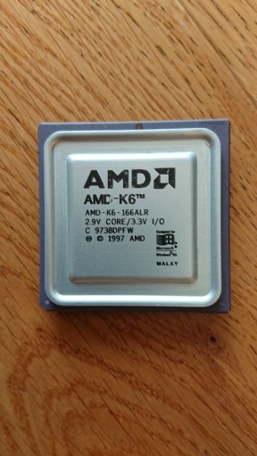 Zdjęcie oferty: Procesor AMD K6 166ALR