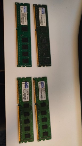 Zdjęcie oferty: Goodram DDR3, 2x 4GB 1333MHz, 2x 4GB 1600MHz, 16GB
