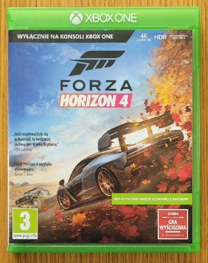 Zdjęcie oferty: Forza Horizon 4 Xbox One