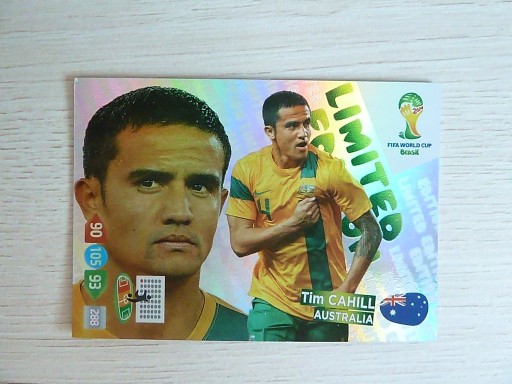 Zdjęcie oferty: panini karty limited Brazil 2014