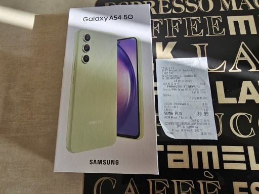 Zdjęcie oferty: SAMSUNG A54 5G NOWY LIME PLAY GWAR24!BEZ BLOKAD!