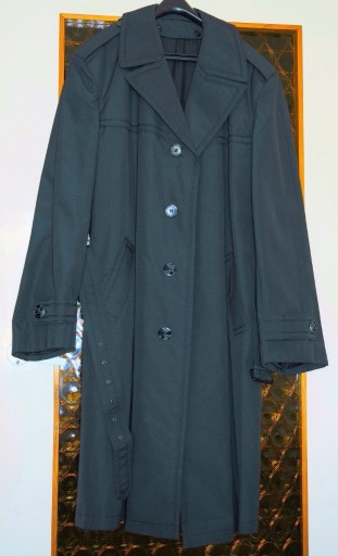 Zdjęcie oferty: Płaszcz jesienno-wiosenny męski czarny z podpinką