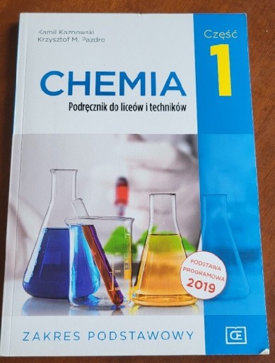 Zdjęcie oferty: CHEMIA 1 podstawa