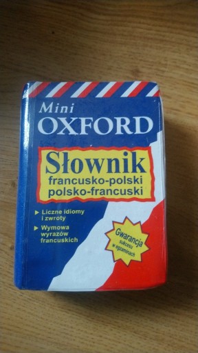 Zdjęcie oferty: Słownik polsko-francuski francusko-polski OXFORD