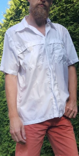 Zdjęcie oferty: Biała koszula ortalion Smog rozm XL 