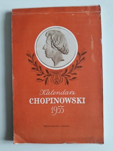 Zdjęcie oferty: Kalendarz Chopinowski 1955