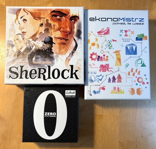 Zdjęcie oferty: ZERO, EKONOMISTRZ, SHERLOCK SUPER ZESTAW. DWIE NOWE, SHERLOCK - JAK NOWY!