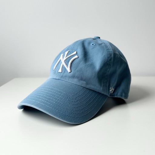 Zdjęcie oferty: Niebieska błękitna czapka z daszkiem New York Yankees NY 47 Brand columbia