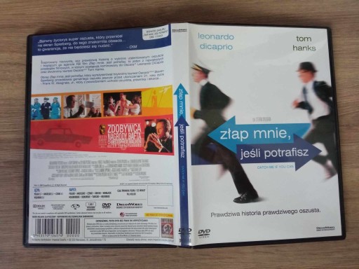 Zdjęcie oferty: Złap mnie, jeśli potrafisz Steven Spielberg DVD