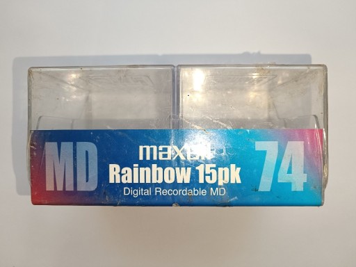 Zdjęcie oferty: 2 x MAXELL MiniDisc storage BOX 