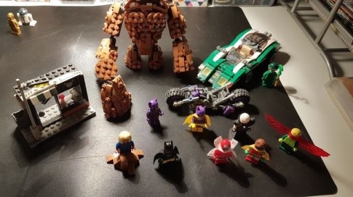 Zdjęcie oferty: LEGO Batman Movie 70902 70903 70904 Clayface 