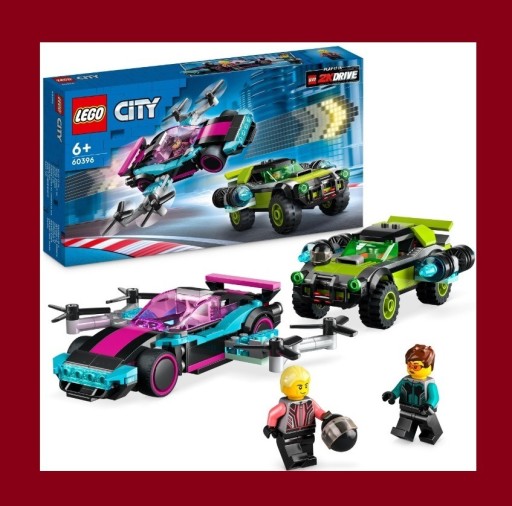 Zdjęcie oferty: LEGO CITY 60396 Podrasowane Samochody Wyścigowe