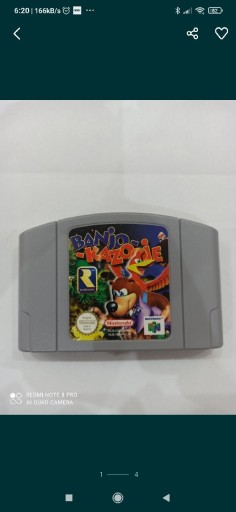 Zdjęcie oferty: Banjo Kazooie Nintendo 64