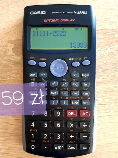 Zdjęcie oferty: Kalkulator naukowy techniczny Casio fx-350ES