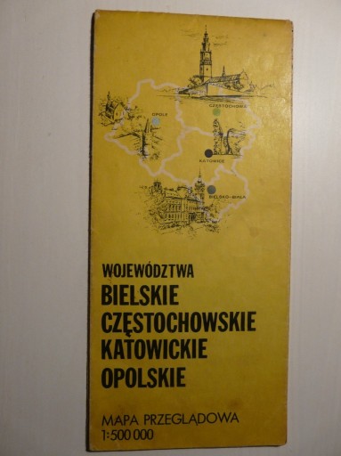 Zdjęcie oferty: Województwa bielskie częstochowskie katowickie 