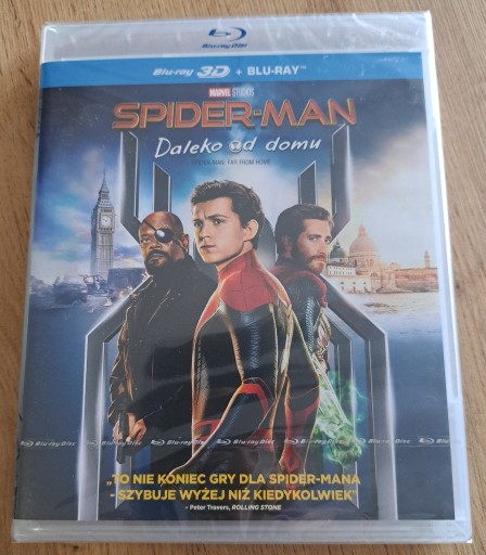 Zdjęcie oferty: Spider-Man Daleko od domu 3D UNIKAT FOLIA PL