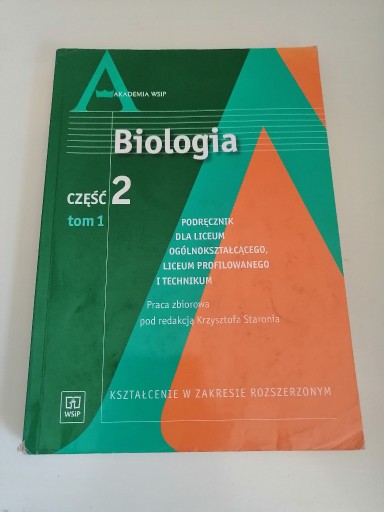 Zdjęcie oferty: Biologia. Część 2, tom 1.
