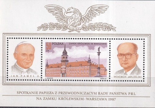Zdjęcie oferty: Polska 1987** bl.132 cena 89 zł kat.50€