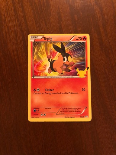 Zdjęcie oferty: Karta Pokemon McDonalds Tepig 13/25