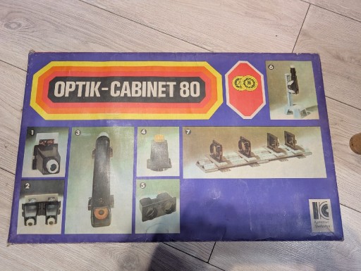 Zdjęcie oferty: OPTIC GABINET 80 zabawka edukacyjna z lat 80'