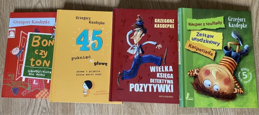 Zdjęcie oferty: Zestaw książek Grzegorz Kasdepke. Polecam! 