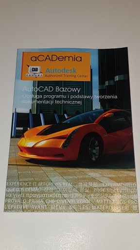 Zdjęcie oferty: AutoCAD Bazowy Obsługa programu i podstawy 