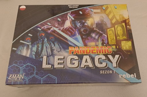 Zdjęcie oferty: Pandemic Legacy sezon 1 (nowa, w folii) niebieska