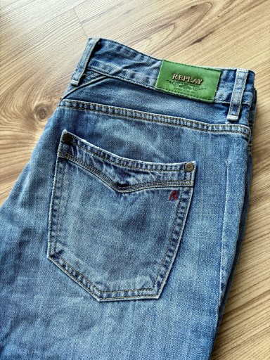 Zdjęcie oferty: Spodnie jeansowe jeansy slim Fit M Replay 28 34