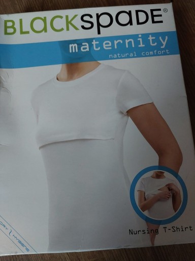 Zdjęcie oferty: T- shirt dla matki karmiącej - L biały 