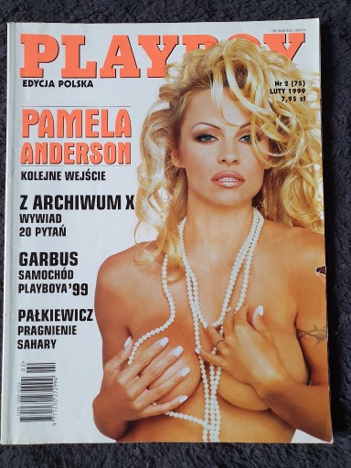 Zdjęcie oferty: Playboy luty 1999 Pamela Anderson Marta Piechowiak