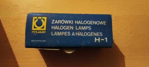 Zdjęcie oferty: Żarówki halogenowe H1 POLAMP