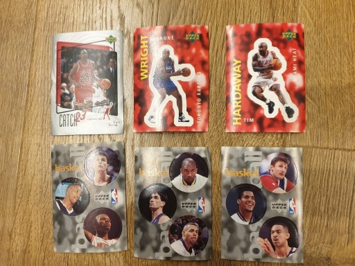 Zdjęcie oferty: Naklejki NBA Basketball 1997 98 upper deck mj158