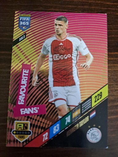 Zdjęcie oferty: Panini Fifa 365 2024,AJA5, Taylor, Fans Favourite