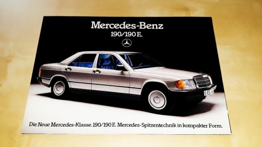 Zdjęcie oferty: Prospekt Mercedes-Benz 190/190E 1983